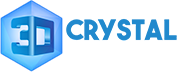 3D Crystal Outlet Logo